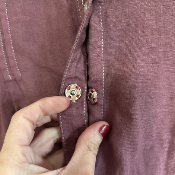 Magaschoni 100% Linen Dress, Size S/P - Picture 5 of 6